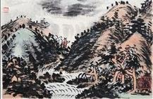 陈传席甲午画展