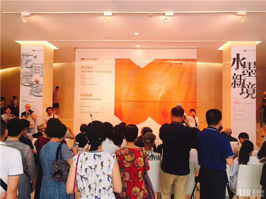 “水墨新境”“花间逸趣”亮相关山月美术馆，展现中国画的博大精深