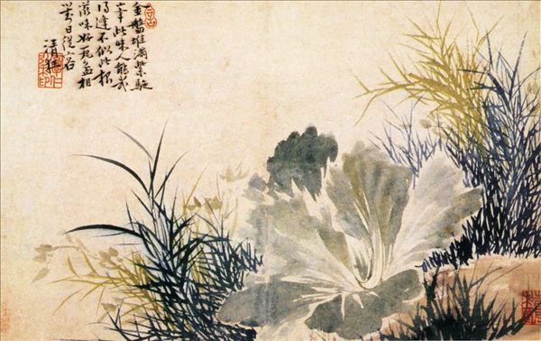 318,318艺术,美术鉴赏,国画花鸟,郭诩,《杂画图》