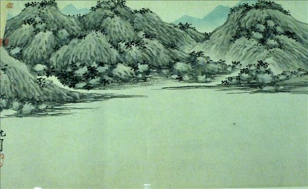 318,318艺术,美术鉴赏,国画山水,沈周,《京江送别图》 318,318艺术,美术鉴赏,国画山水,沈周,《京江送别图》