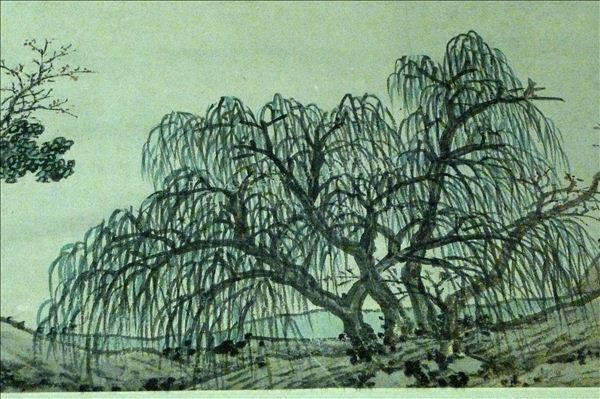 318,318艺术,美术鉴赏,国画山水,沈周,《京江送别图》 318,318艺术,美术鉴赏,国画山水,沈周,《京江送别图》